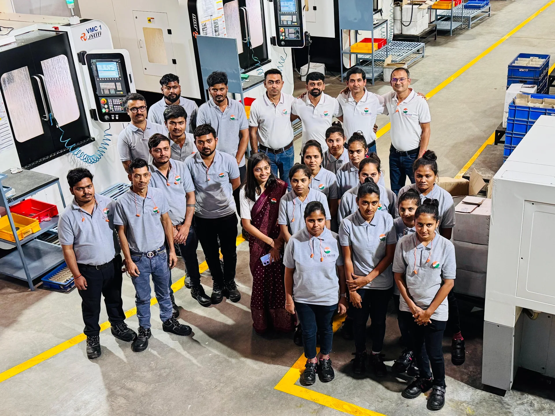 United Engineering CNC machine shop